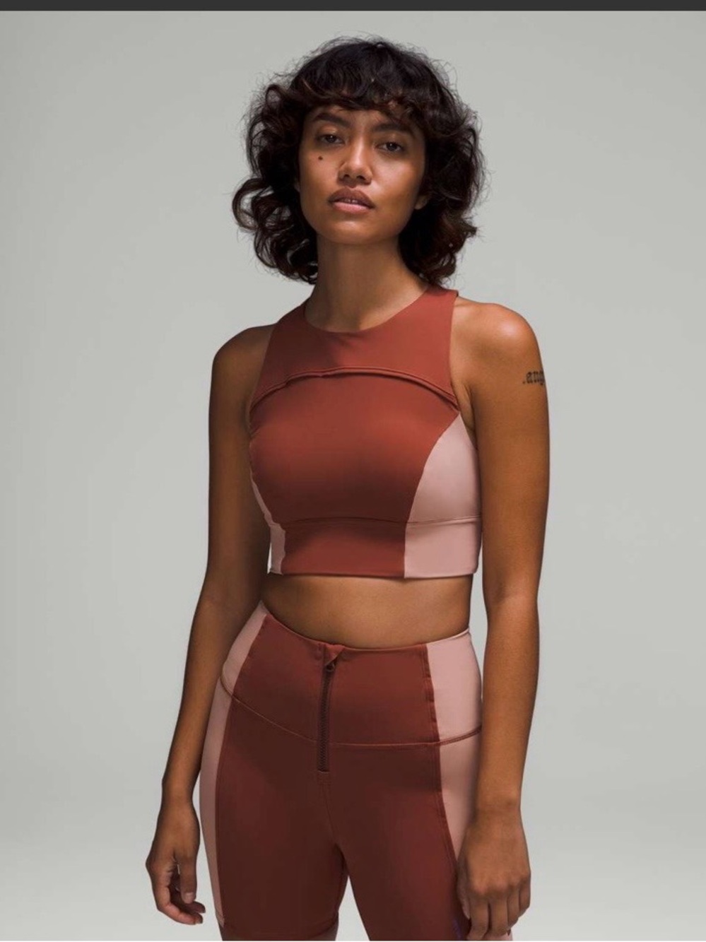 Lululemon Hike to Swim Bra
Ancient Copper / Pink Clay / Ancient Copper